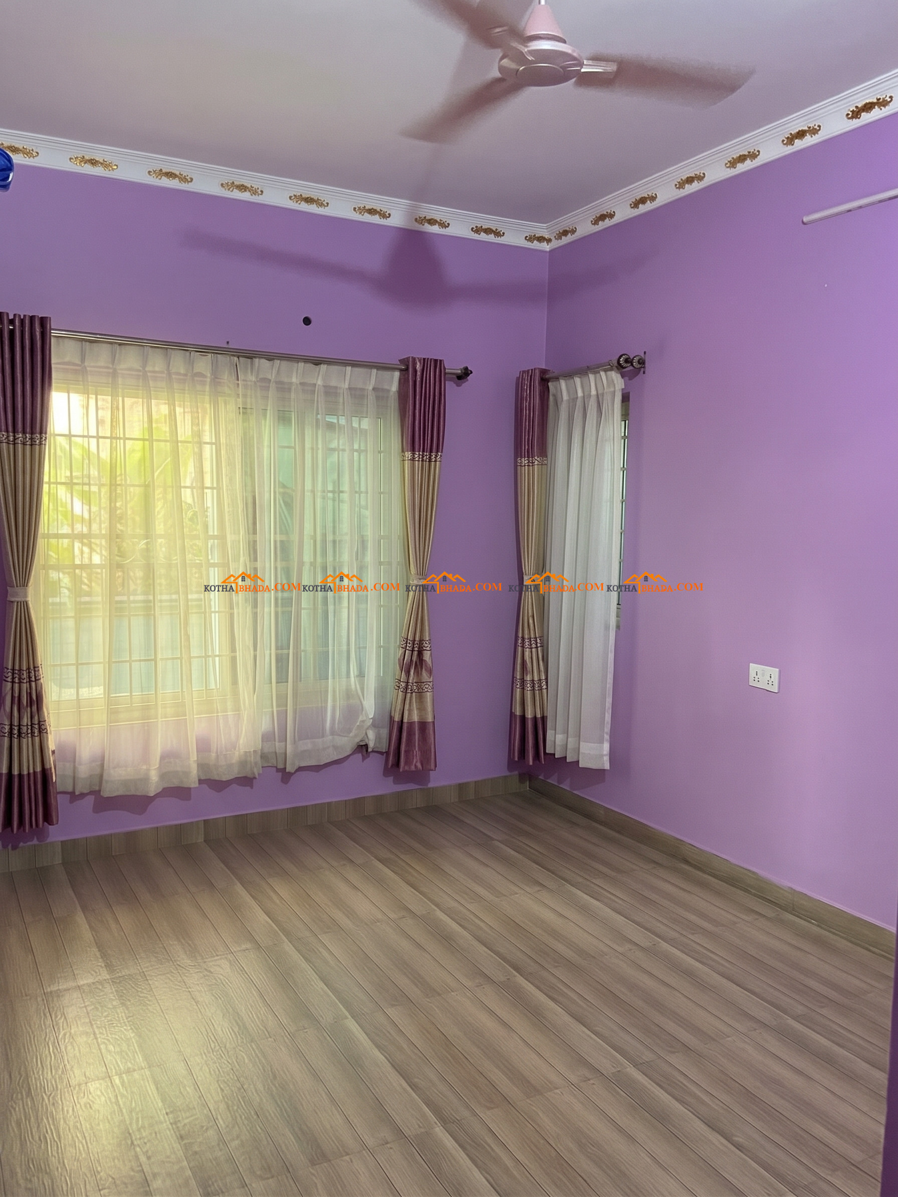 2 BHK flat with Separate Living Room and 2 Washroom+Bathroom